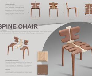 La “Spine Chair” par votre Designer à Monaco