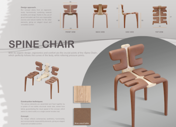 La “Spine Chair” par votre Designer à Monaco